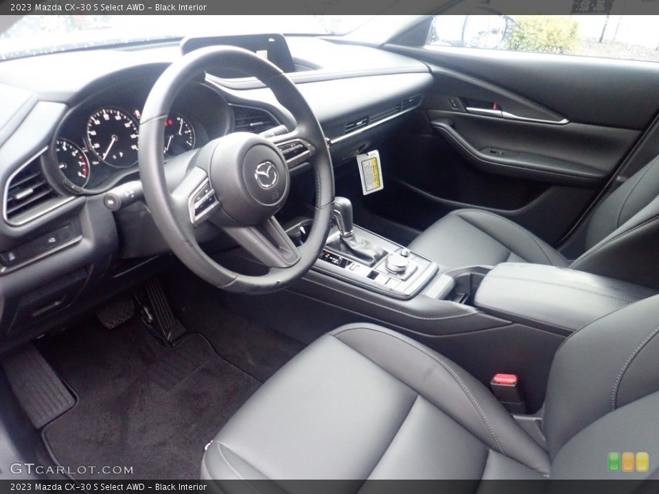 Black Interior Front Seat for the 2023 Mazda CX-30 S Select AWD #145615137