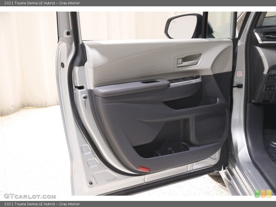 Gray Interior Door Panel for the 2021 Toyota Sienna LE Hybrid #145615601