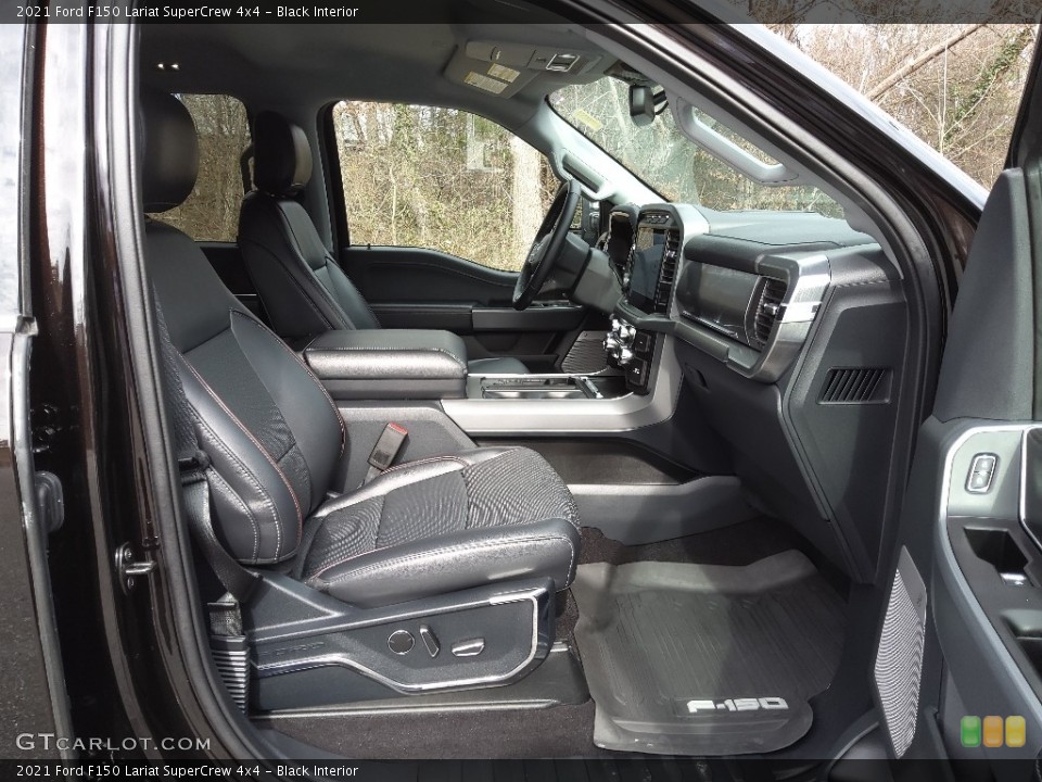 Black 2021 Ford F150 Interiors