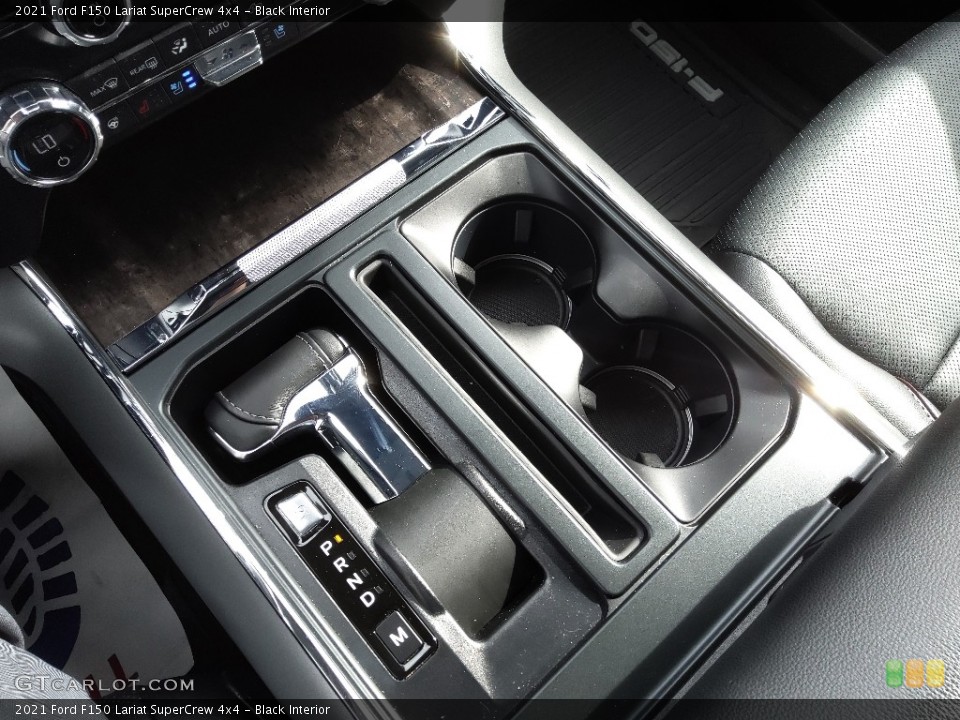 Black Interior Transmission for the 2021 Ford F150 Lariat SuperCrew 4x4 #145618196