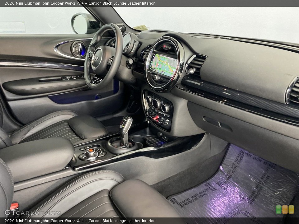 Carbon Black Lounge Leather Interior Dashboard for the 2020 Mini Clubman John Cooper Works All4 #145619889
