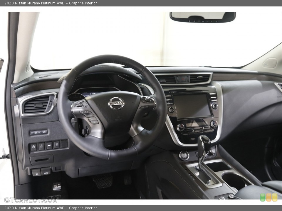 Graphite Interior Dashboard for the 2020 Nissan Murano Platinum AWD #145620555