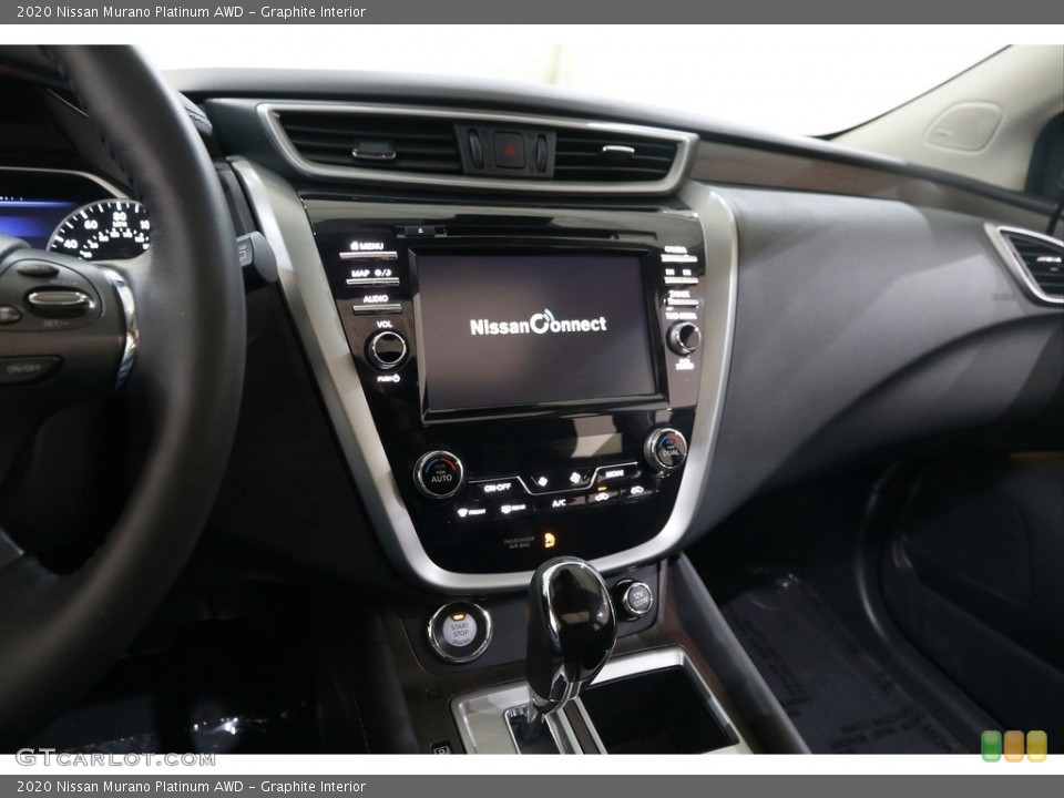 Graphite Interior Controls for the 2020 Nissan Murano Platinum AWD #145620564