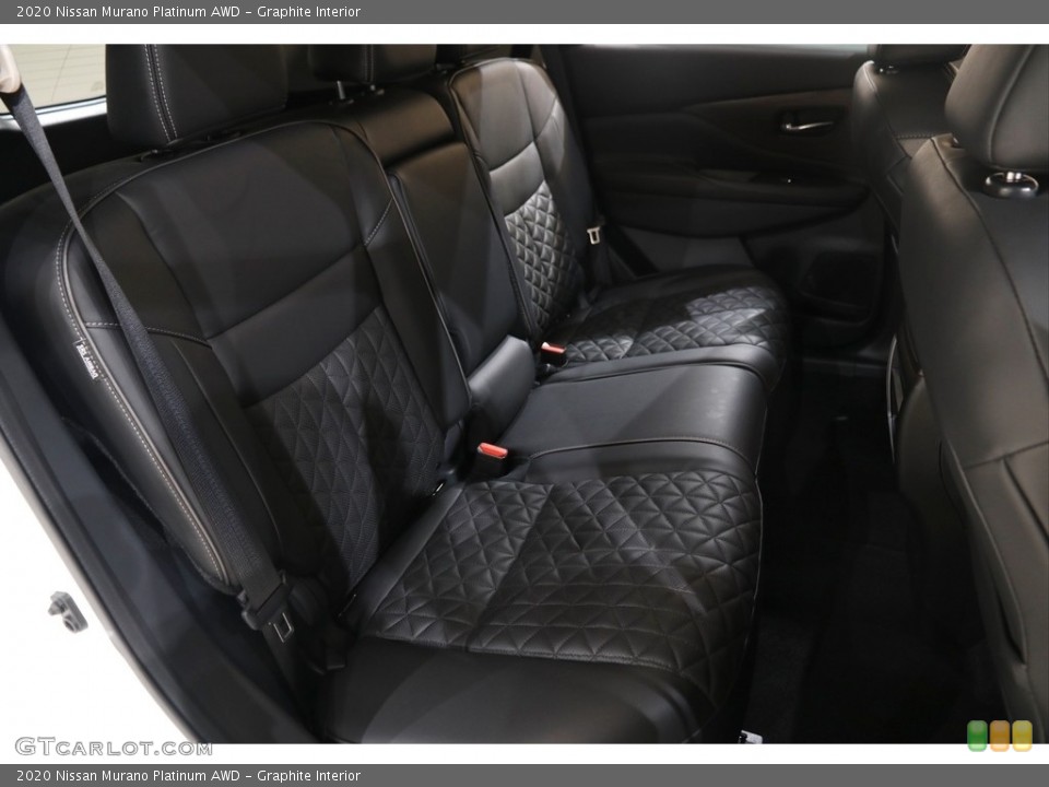 Graphite Interior Rear Seat for the 2020 Nissan Murano Platinum AWD #145620591