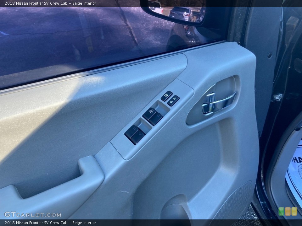 Beige Interior Door Panel for the 2018 Nissan Frontier SV Crew Cab #145620885