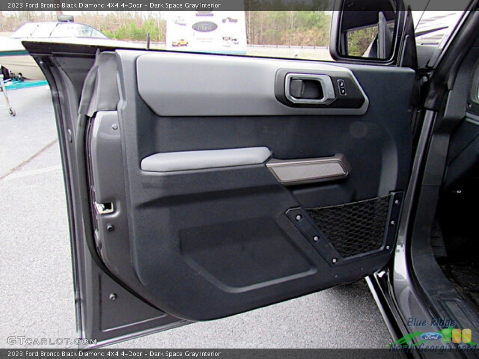 Dark Space Gray Interior Door Panel for the 2023 Ford Bronco Black Diamond 4X4 4-Door #145621815