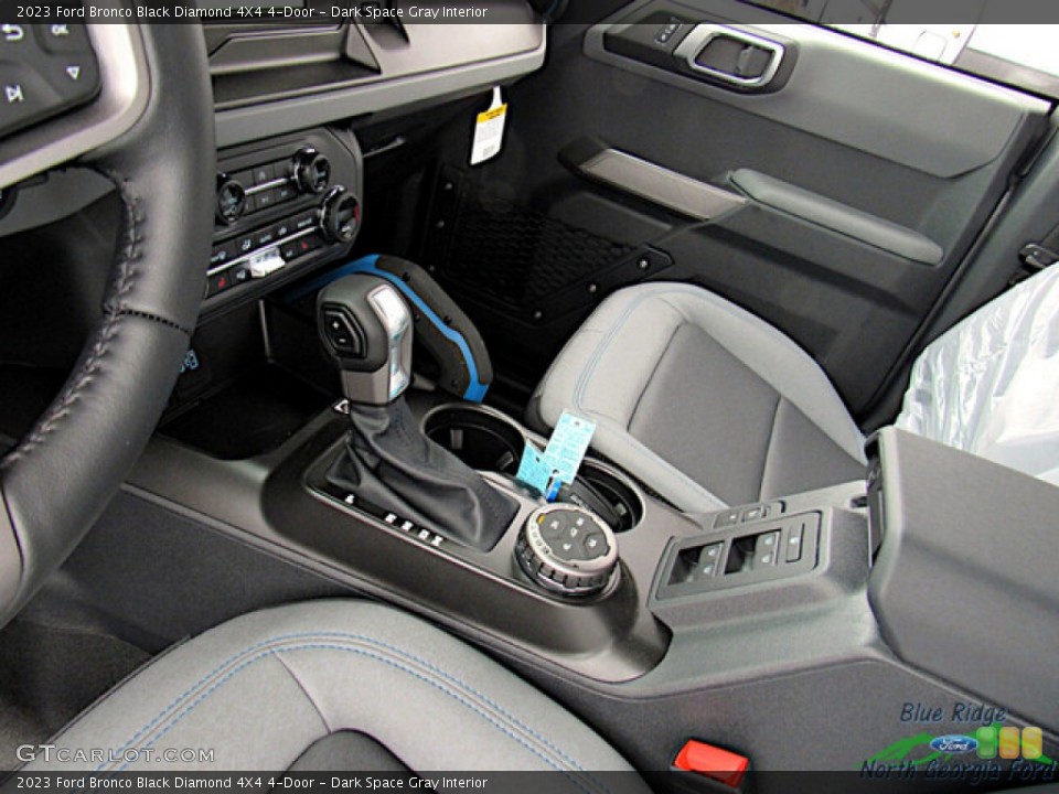 Dark Space Gray Interior Transmission for the 2023 Ford Bronco Black Diamond 4X4 4-Door #145621875
