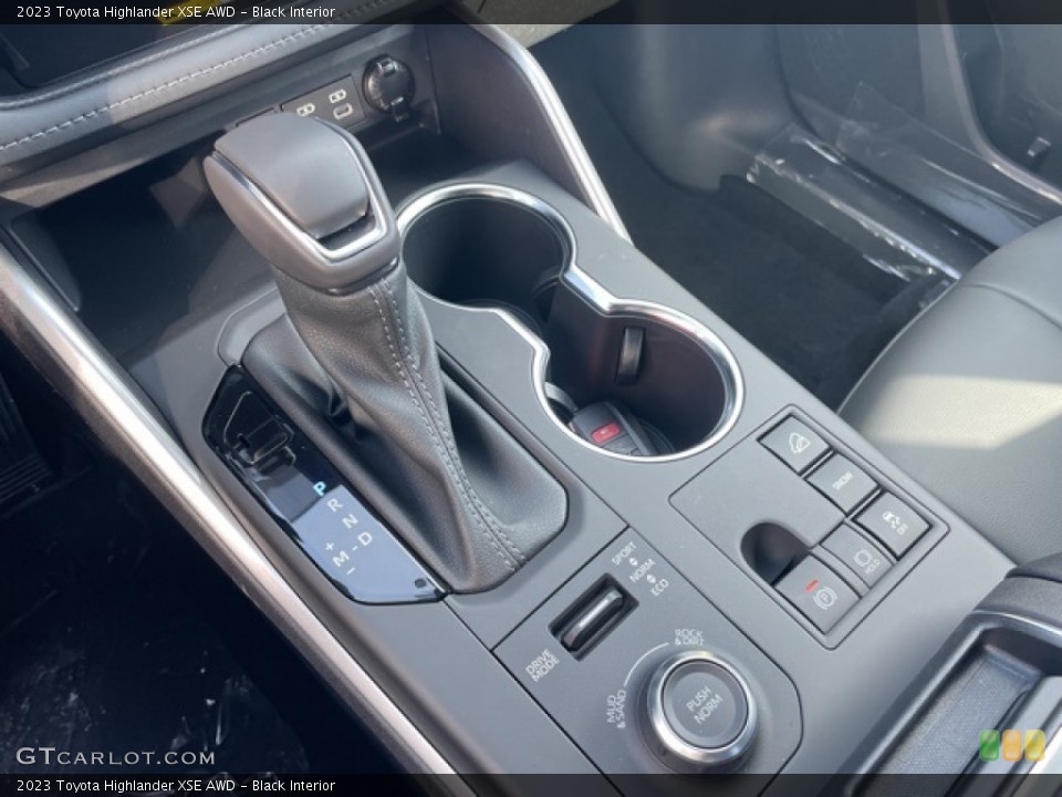 Black Interior Transmission for the 2023 Toyota Highlander XSE AWD #145622885
