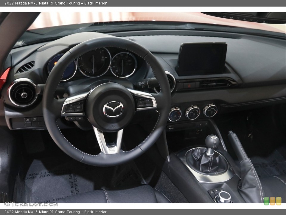 Black Interior Dashboard for the 2022 Mazda MX-5 Miata RF Grand Touring #145623614