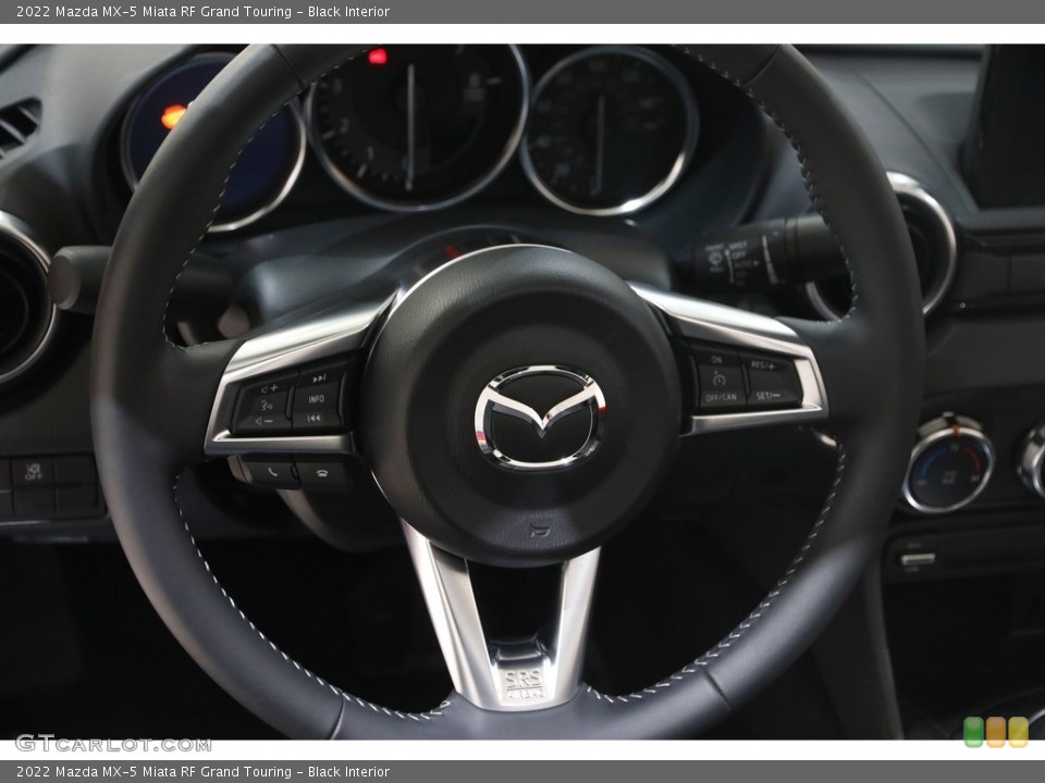 Black Interior Steering Wheel for the 2022 Mazda MX-5 Miata RF Grand Touring #145623635