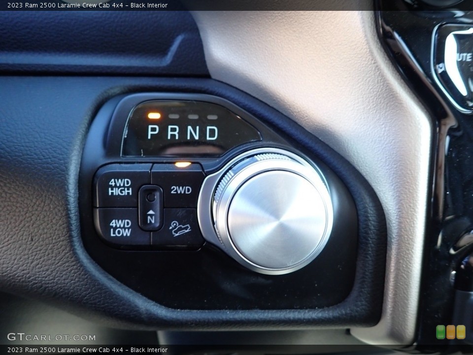 Black Interior Transmission for the 2023 Ram 2500 Laramie Crew Cab 4x4 #145624358