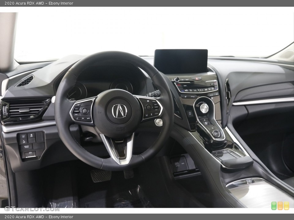 Ebony Interior Dashboard for the 2020 Acura RDX AWD #145624391