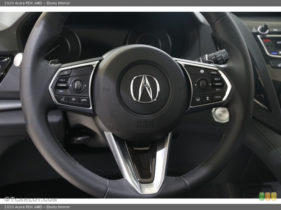 Ebony Interior Steering Wheel for the 2020 Acura RDX AWD #145624409