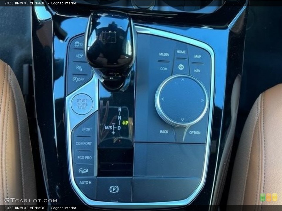 Cognac Interior Controls for the 2023 BMW X3 xDrive30i #145624694