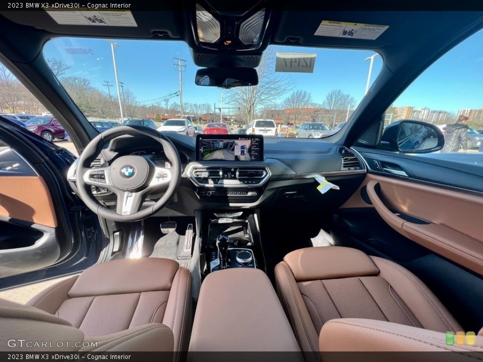 Cognac 2023 BMW X3 Interiors