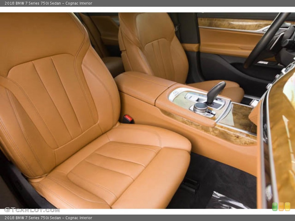 Cognac 2018 BMW 7 Series Interiors