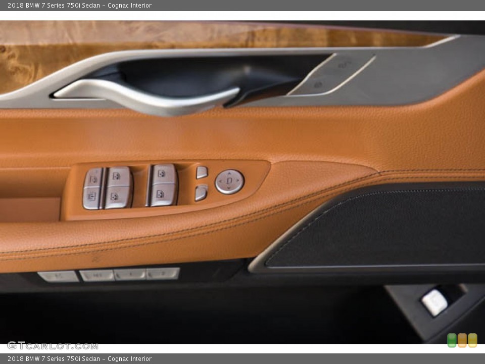 Cognac Interior Door Panel for the 2018 BMW 7 Series 750i Sedan #145628522