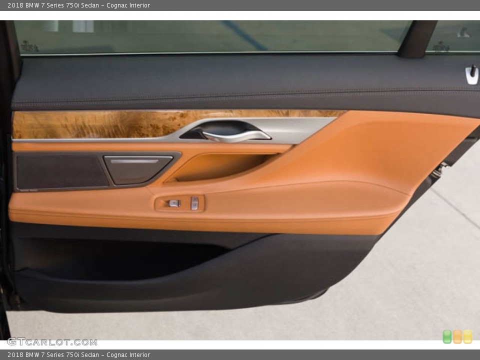 Cognac Interior Door Panel for the 2018 BMW 7 Series 750i Sedan #145628579