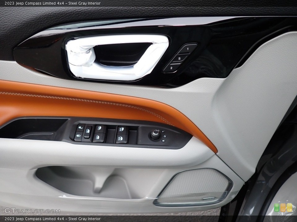 Steel Gray Interior Door Panel for the 2023 Jeep Compass Limited 4x4 #145629884