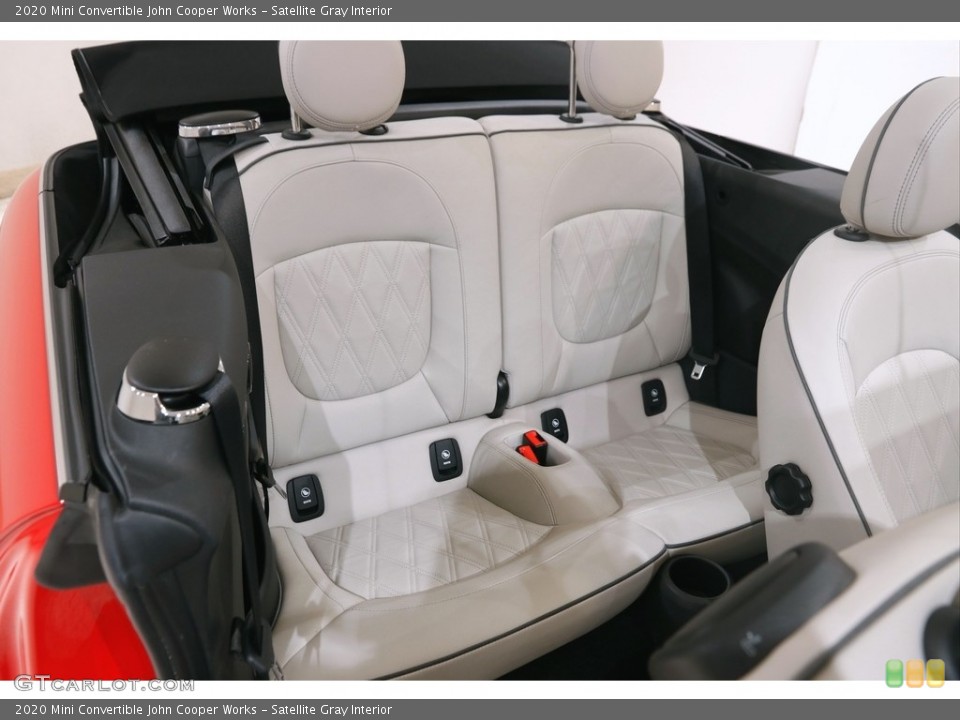 Satellite Gray Interior Rear Seat for the 2020 Mini Convertible John Cooper Works #145630457