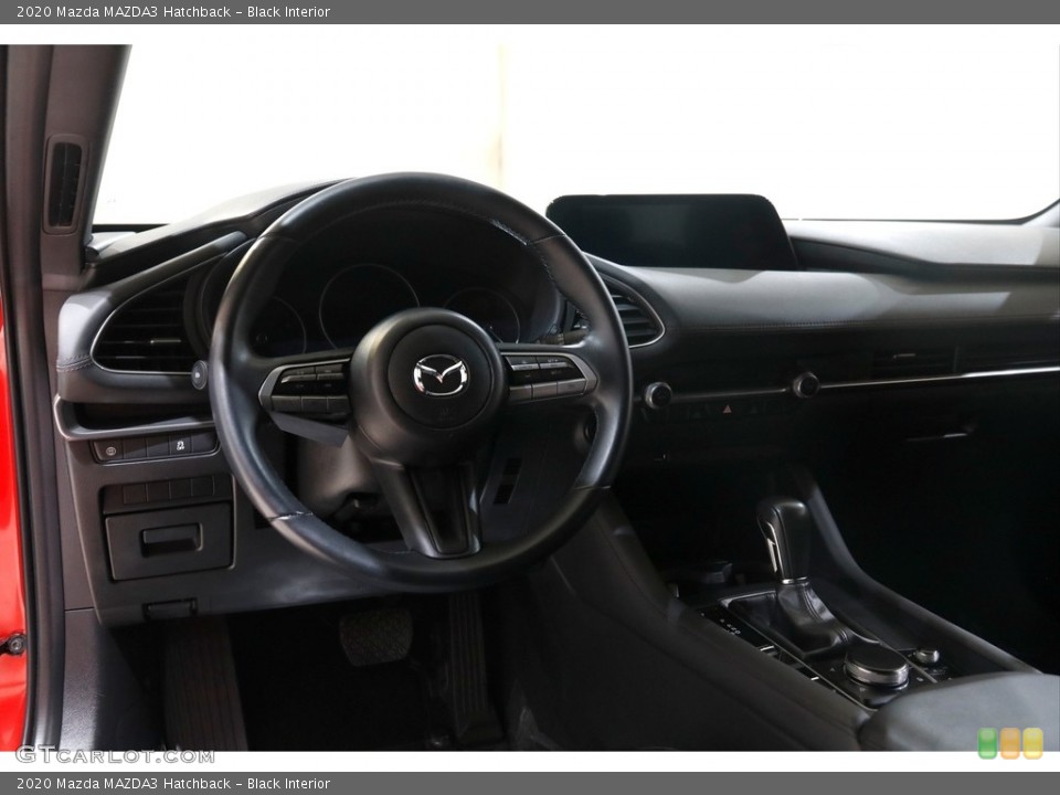 Black Interior Dashboard for the 2020 Mazda MAZDA3 Hatchback #145630625