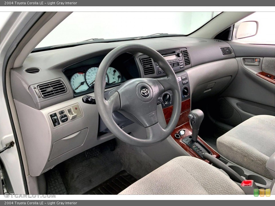 Light Gray Interior Prime Interior for the 2004 Toyota Corolla LE #145630808
