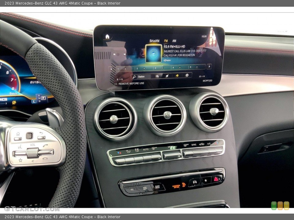 Black Interior Controls for the 2023 Mercedes-Benz GLC 43 AMG 4Matic Coupe #145631501