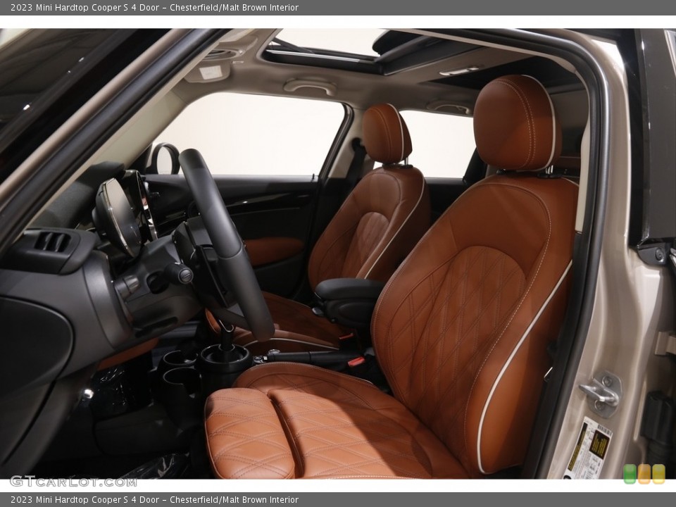 Chesterfield/Malt Brown Interior Front Seat for the 2023 Mini Hardtop Cooper S 4 Door #145634330