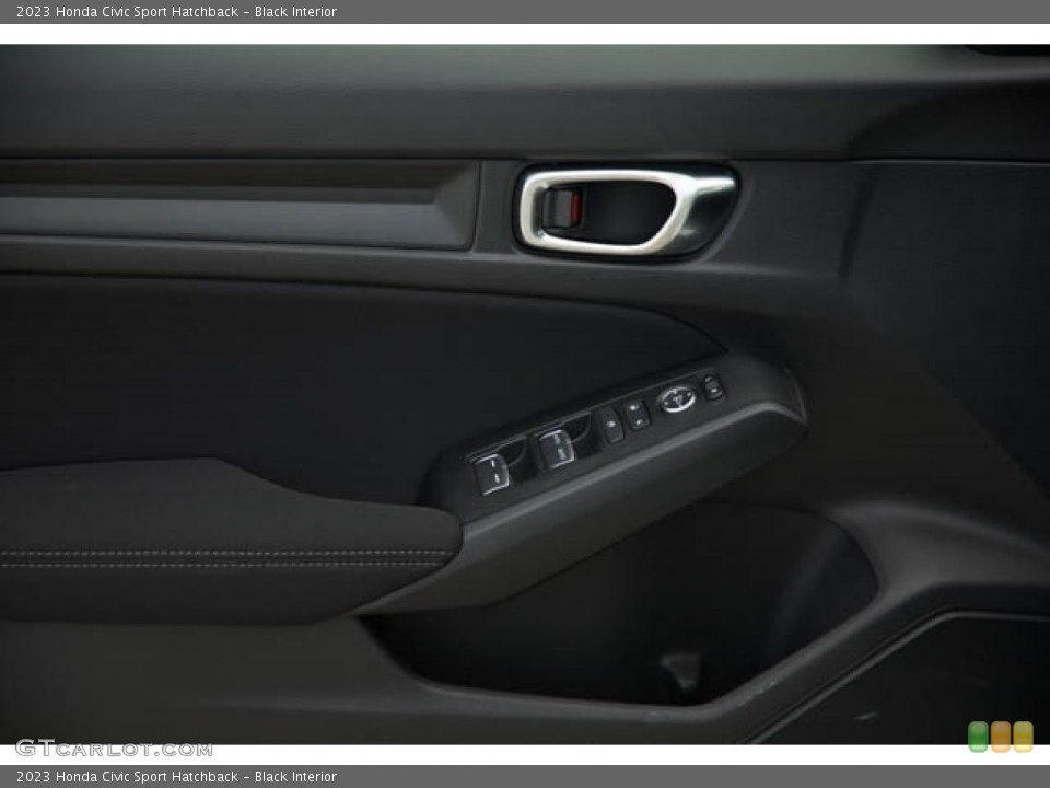 Black Interior Door Panel for the 2023 Honda Civic Sport Hatchback #145636277
