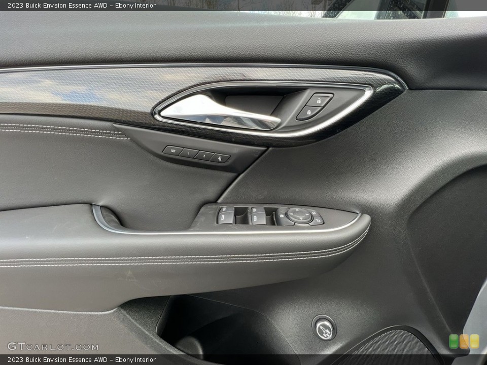 Ebony Interior Door Panel for the 2023 Buick Envision Essence AWD #145637390
