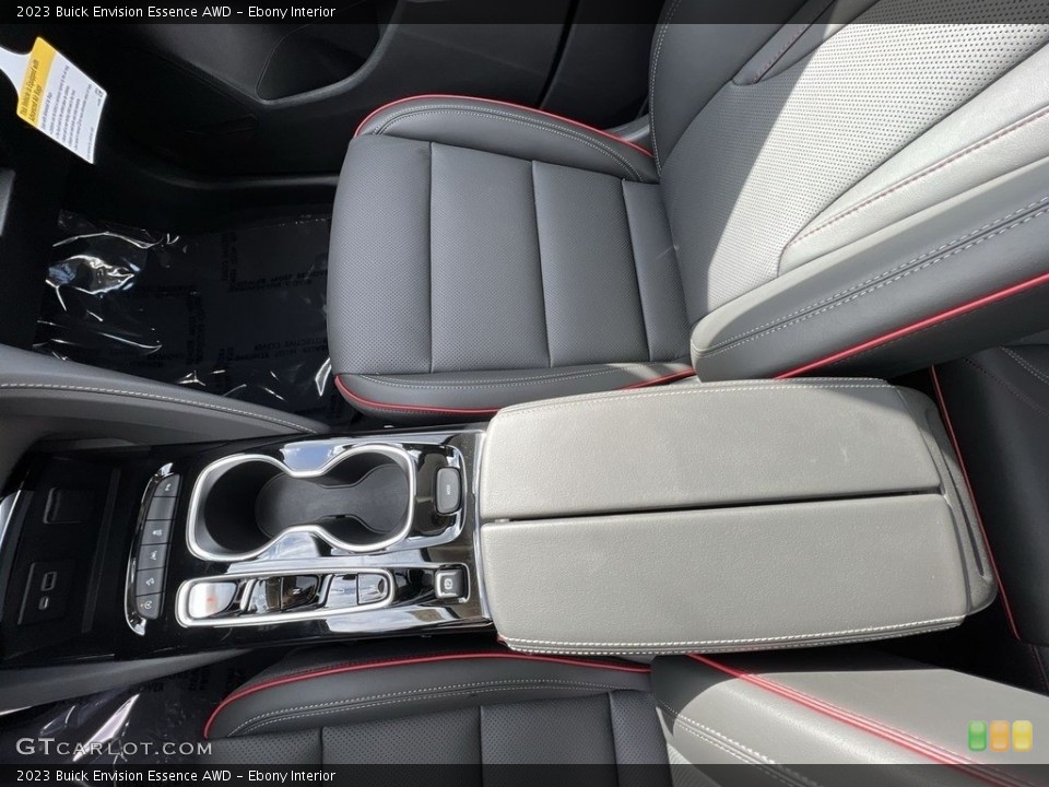 Ebony Interior Front Seat for the 2023 Buick Envision Essence AWD #145637570