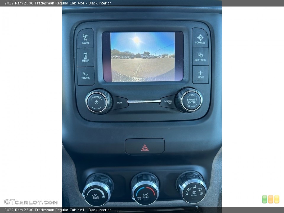 Black Interior Controls for the 2022 Ram 2500 Tradesman Regular Cab 4x4 #145638539