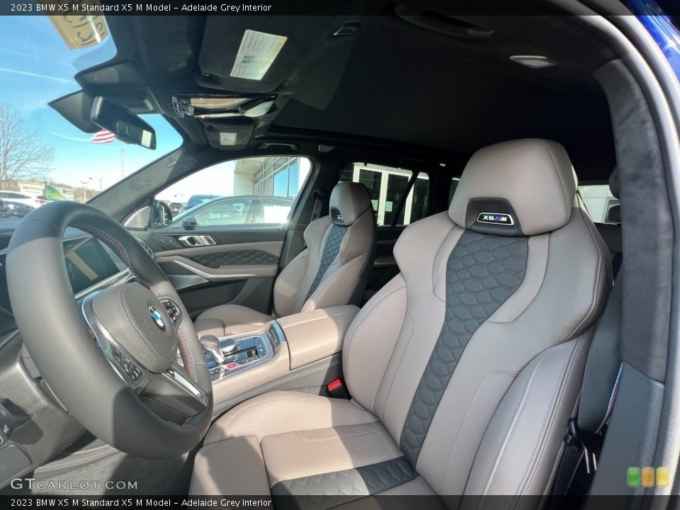 Adelaide Grey Interior Photo for the 2023 BMW X5 M  #145639145