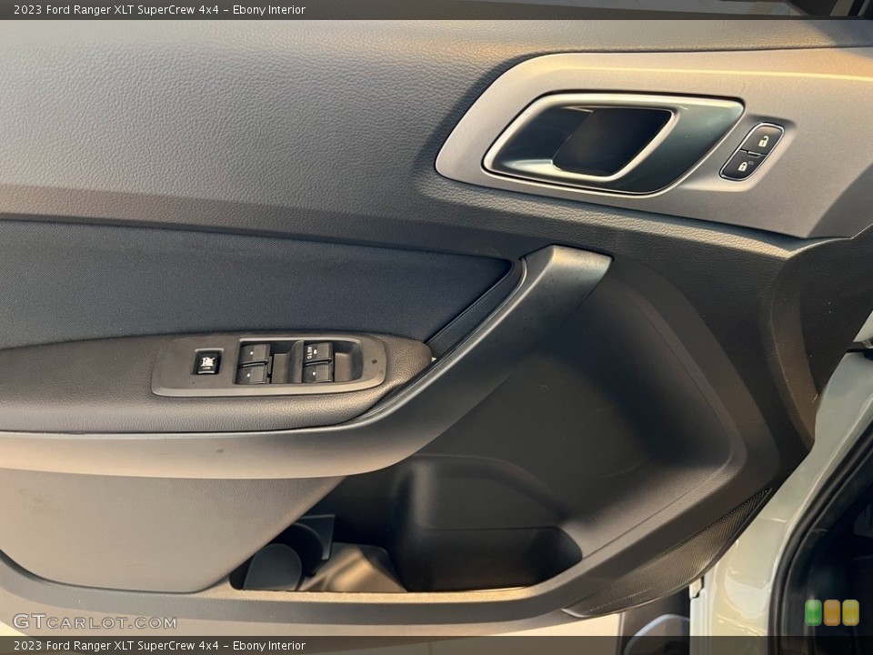 Ebony Interior Door Panel for the 2023 Ford Ranger XLT SuperCrew 4x4 #145640966