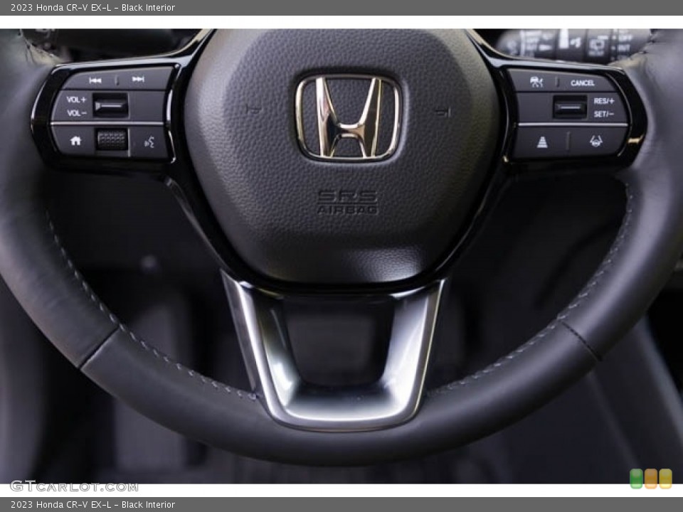 Black Interior Steering Wheel for the 2023 Honda CR-V EX-L #145642046