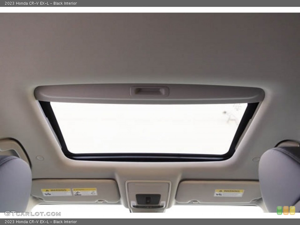 Black Interior Sunroof for the 2023 Honda CR-V EX-L #145642130