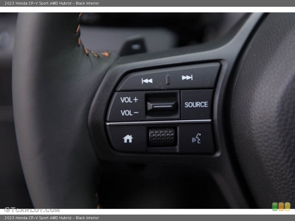 Black Interior Steering Wheel for the 2023 Honda CR-V Sport AWD Hybrid #145642601