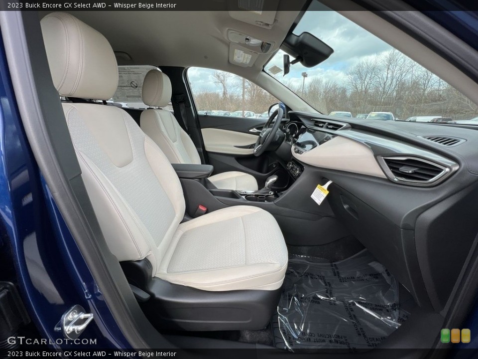 Whisper Beige 2023 Buick Encore GX Interiors