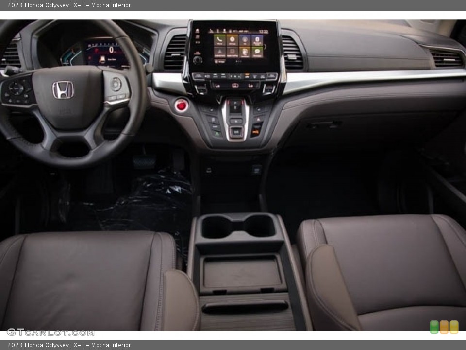 Mocha Interior Dashboard for the 2023 Honda Odyssey EX-L #145643375