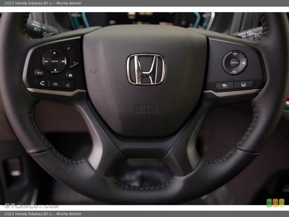Mocha Interior Steering Wheel for the 2023 Honda Odyssey EX-L #145643387