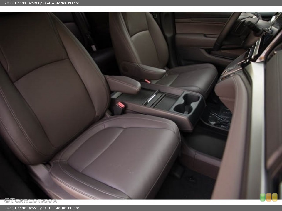 Mocha Interior Front Seat for the 2023 Honda Odyssey EX-L #145643435