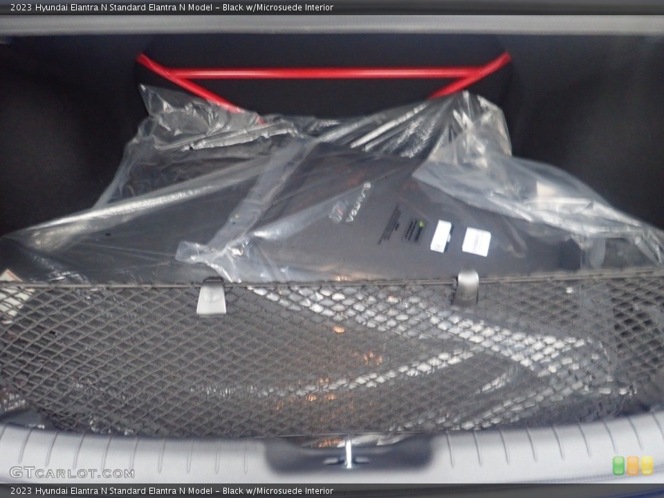 Black w/Microsuede Interior Trunk for the 2023 Hyundai Elantra N  #145643921