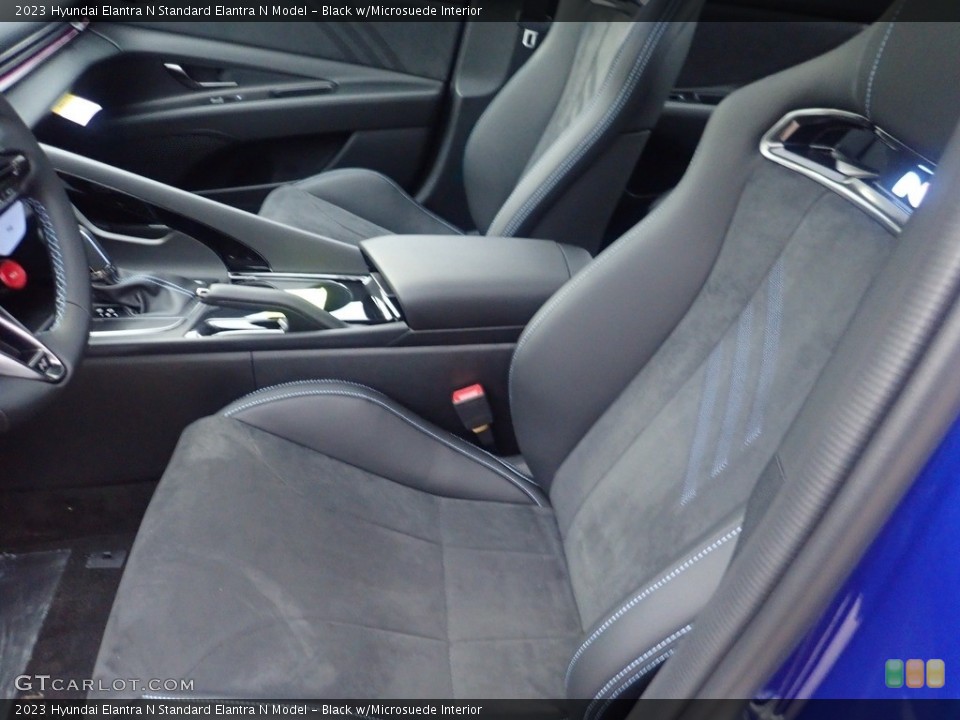 Black w/Microsuede Interior Front Seat for the 2023 Hyundai Elantra N  #145644097