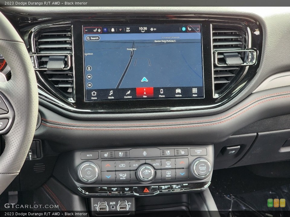 Black Interior Controls for the 2023 Dodge Durango R/T AWD #145644176