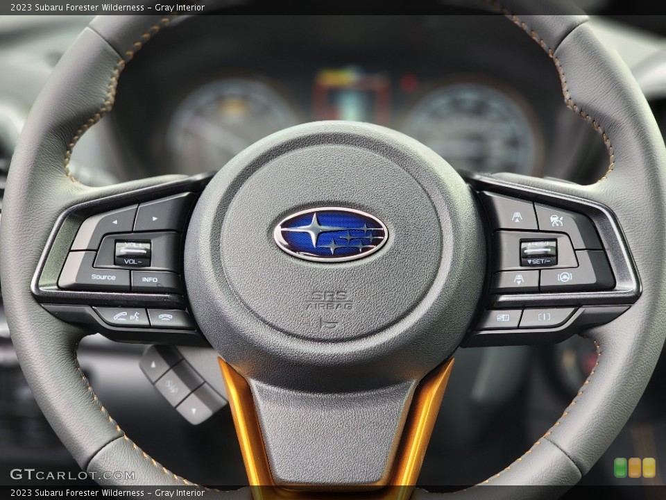 Gray Interior Steering Wheel for the 2023 Subaru Forester Wilderness #145644525
