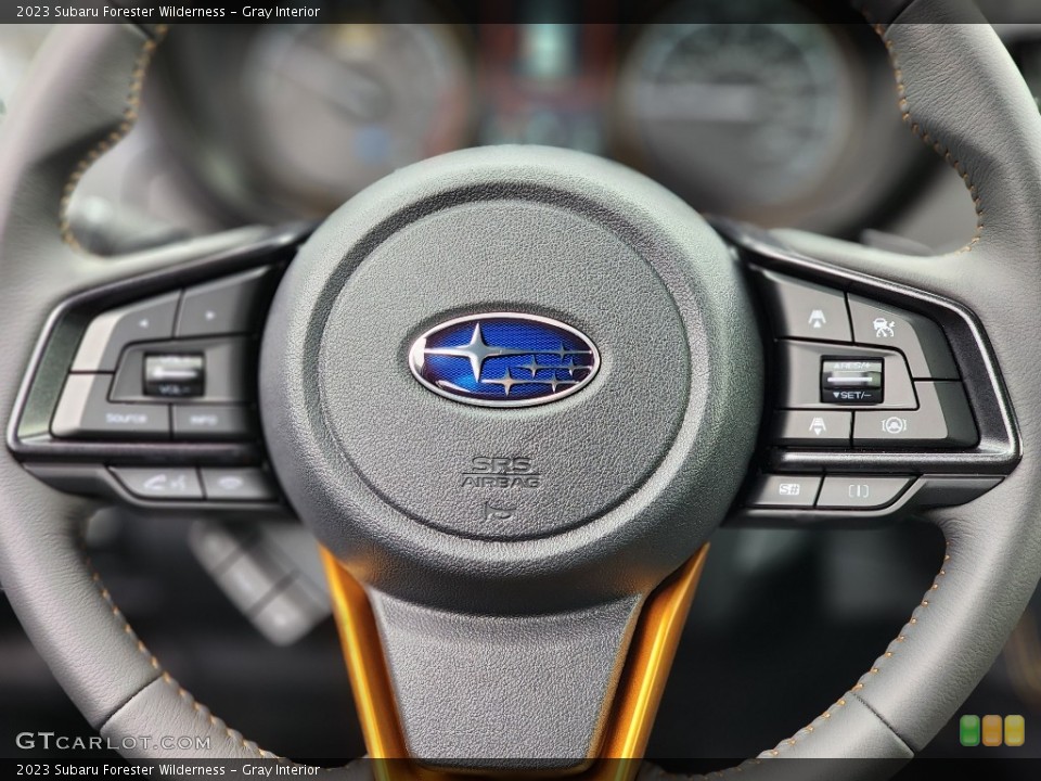 Gray Interior Steering Wheel for the 2023 Subaru Forester Wilderness #145644886