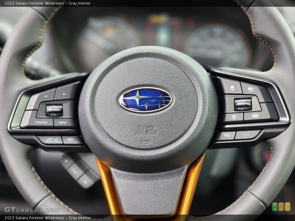 Gray Interior Steering Wheel for the 2023 Subaru Forester Wilderness #145645264