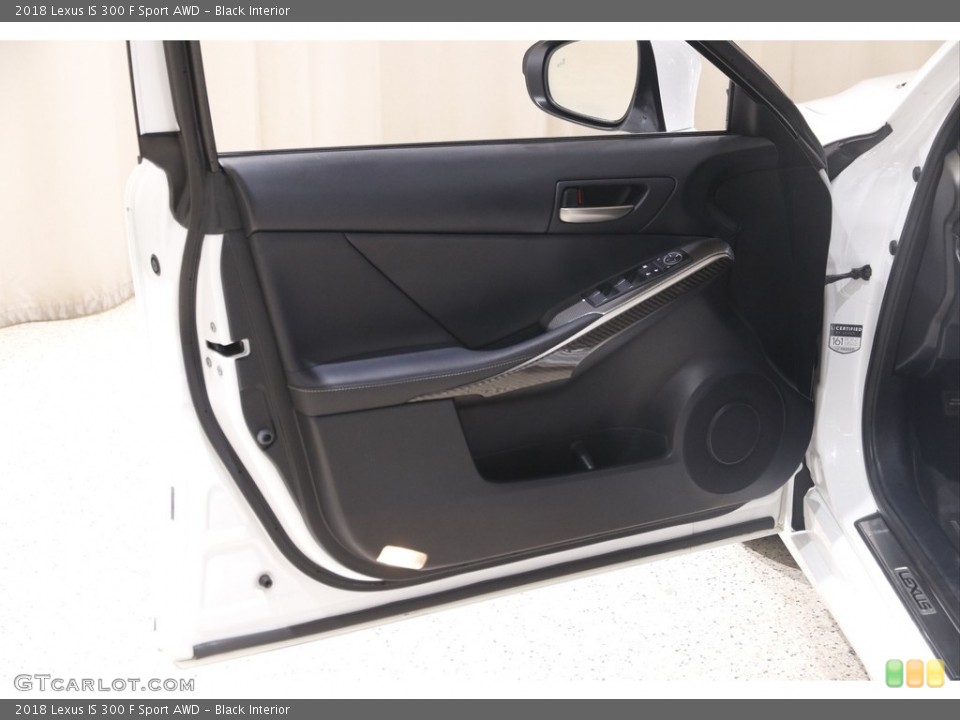 Black Interior Door Panel for the 2018 Lexus IS 300 F Sport AWD #145645444