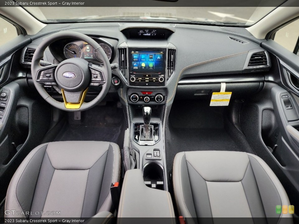 Gray Interior Front Seat for the 2023 Subaru Crosstrek Sport #145646709