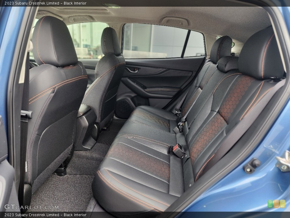 Black Interior Rear Seat for the 2023 Subaru Crosstrek Limited #145647019